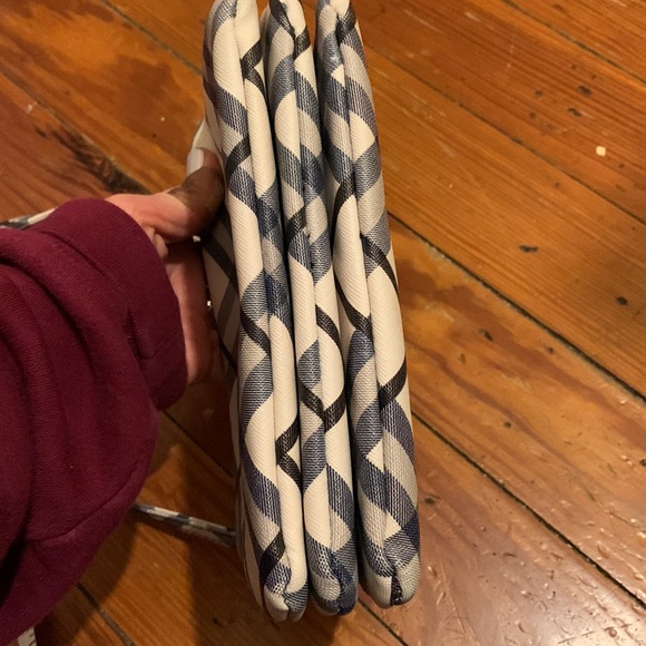 Apt. 9 safekeeper RFID-blocking small blue plaid purse - Picture 9 of 14